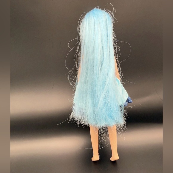 Licca Chan Doll Kirachien Sakura Doll From Japan - Blue Hair And Dress - Picture 5 of 8